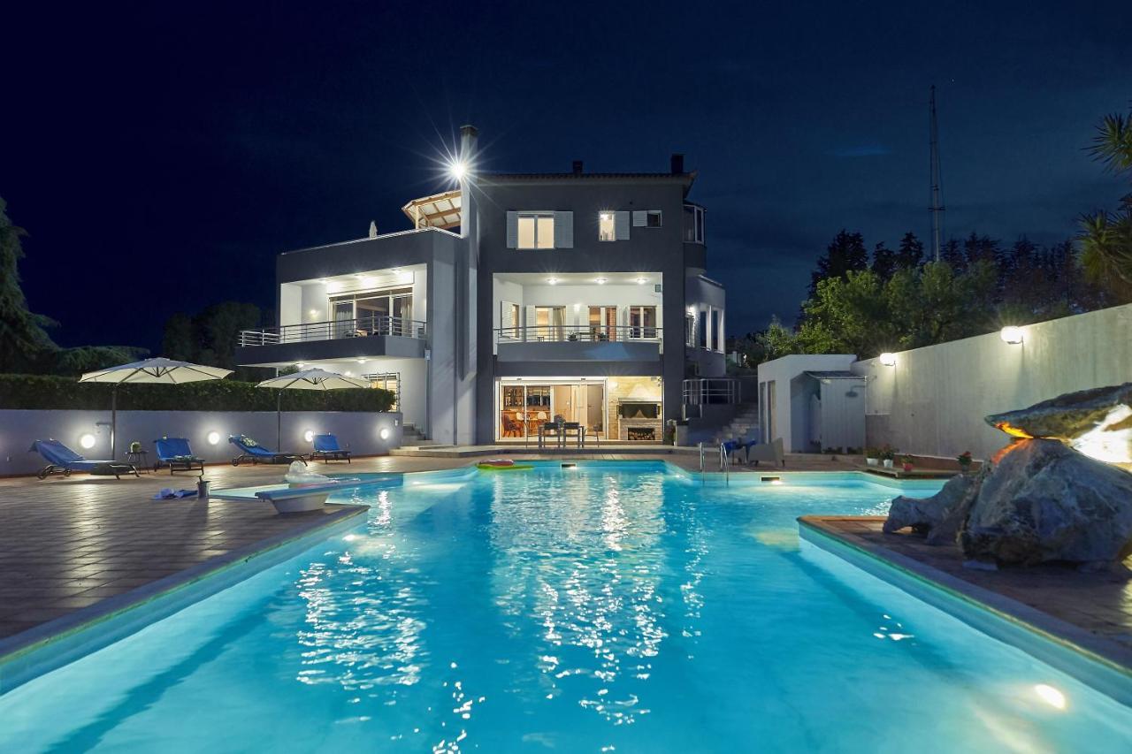 Villa Dennis Vrahati Exterior foto